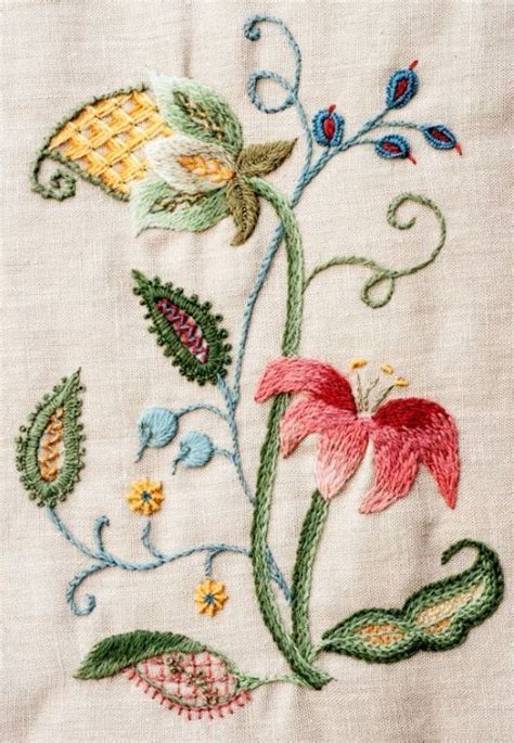Crewel Embroidery Jacobean Embroidery Crewel Embroidery Patterns