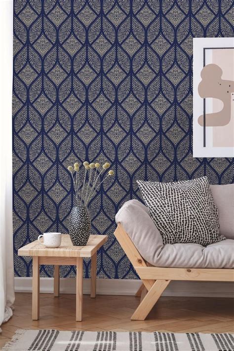 Apply in minutes and super easy to diy. Removable Wallpaper | Peel and Stick Geometric Wallpaper ...