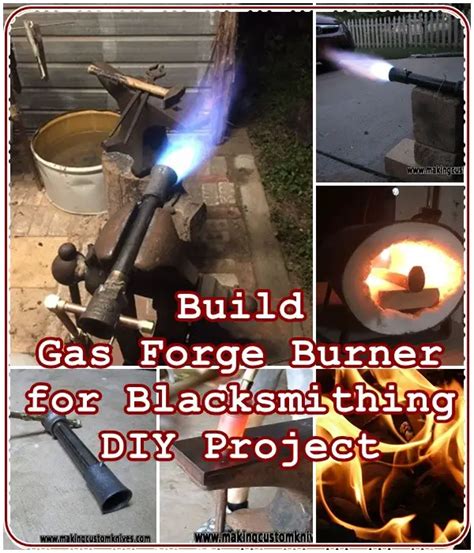 Build Gas Forge Burner For Blacksmithing Diy Project The Homestead
