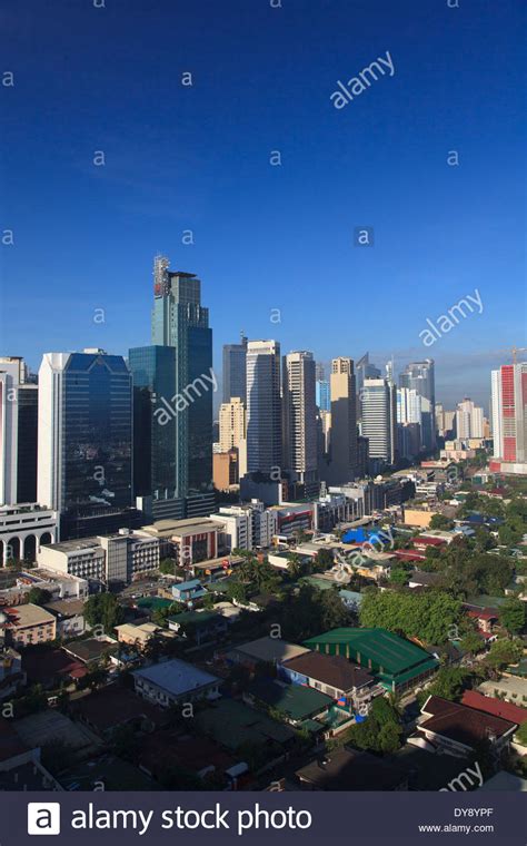 Philippines Manila Makati Business District Makati Avenue And City