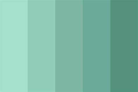 Teal Green Color Palette