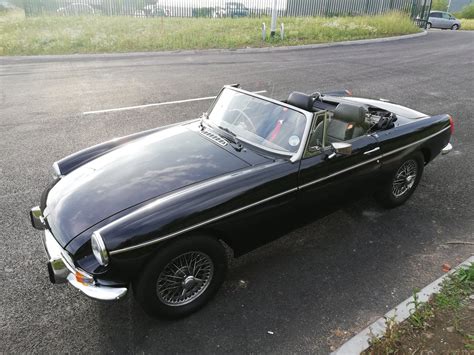 1971 Mgb Roadster Black Very Original Sold Car And Classic