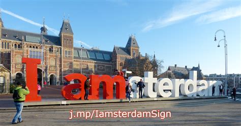 Iconic I Amsterdam Letters Removed Amsterdam Tourist Information