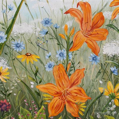 Wildflowers Jp3255 By Jean Plout Art Prints Art Flower Artwork