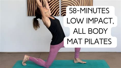 Minutes All Body Low Impact Mat Pilates YouTube