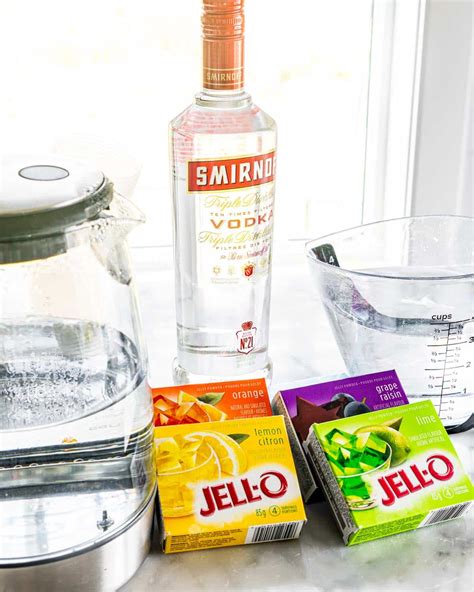 Jello Shots Recipe Vodka 6 Oz Package My Bios