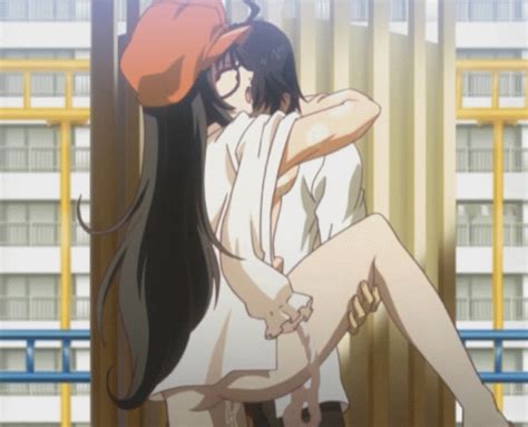 Rule 34 Animated Araragi Koyomi Ass Bakemonogatari Black Hair