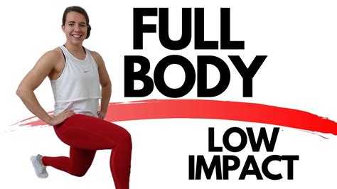 Low Impact Total Body Workout Minute Low Impact Exercises For Weight Loss No Jumping