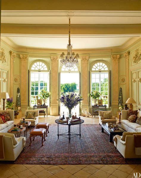 French Castle Living Room