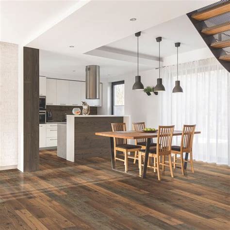 Colors range from the very light bleached wood tone of buff in the southbury line to the medium brown of briarwood oak in the crest haven line, to the rich dark brown of buckthorn pine. Mohawk® PerfectSeal Solutions 10 6-1/8" x 47-1/4" Laminate Flooring (20.15 sq.ft/ctn) at Menards®