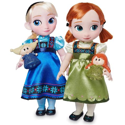 Disney Animators Collection Anna And Elsa Singing Dolls Frugal Buzz