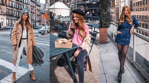 6 Winter Outfits I Wore In New York City Youtube