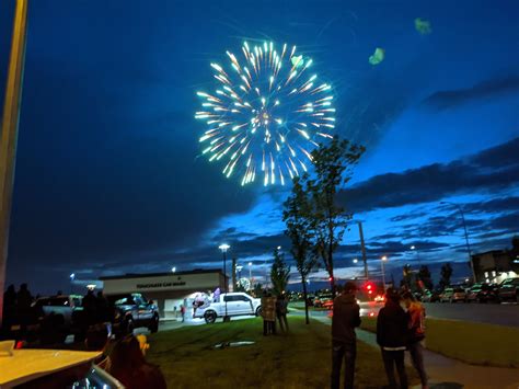 Despite Rain Postponed Canada Day Festivities In Grande Prairie A
