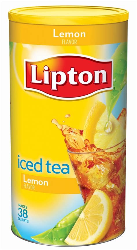 Product Of Lipton Lemon Iced Tea Mix 38 Qt