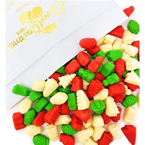 Sweetgourmet Holiday Mello Creme Red Green White Christmas Candy Mix