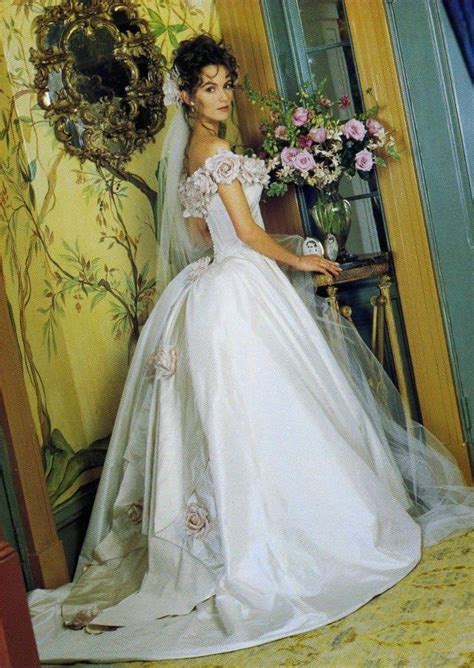 New ivory wedding dress size 10 with tags wedding dress. 17 Best images about 1990's wedding gowns & dresses on ...