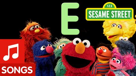 Sesame Street Letter E Letter Of The Day Youtube