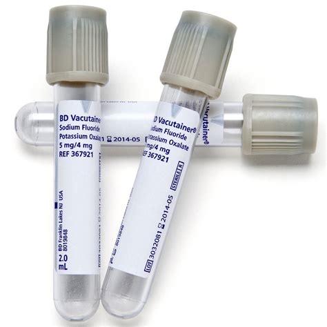 Tubo Bd Vacutainer Para Determinaciones De Glucosa Dikysa