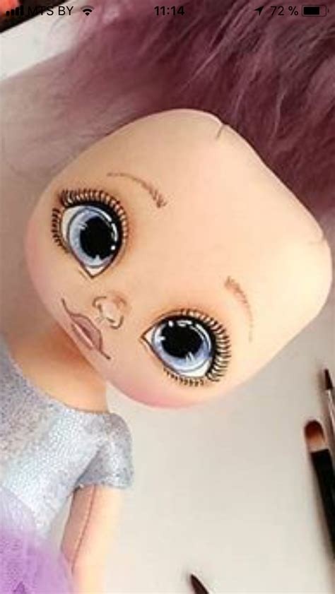 Eye Painting Doll Painting Handcrafted Dolls Dolls Handmade Diy