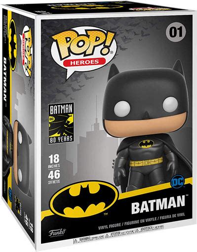 Batman Funko Pop Super Sized Géante Collector Dc 80