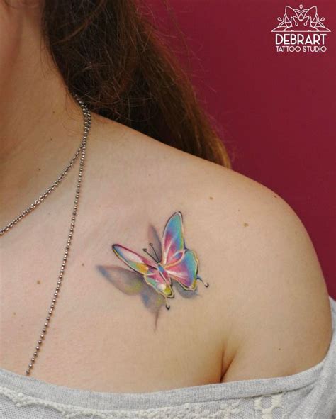 Watercolor Butterfly Tattoo Kickass Things