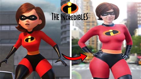 The Incredibles 2 Characters In Real Life Youtube