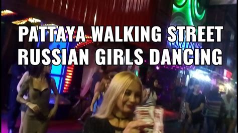 Russian Girls Dance Pattaya Walking Street Youtube