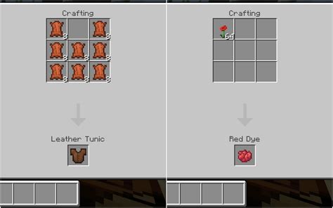 How To Dye Leather Armor In Minecraft Pocket 119 Update