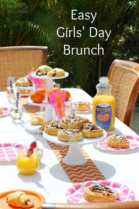 This lady's not messing around folks, so neither should you. Tobins' Tastes: Girls' Day Brunch {Easy Breakfast Ideas ...