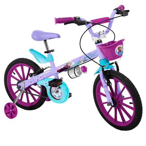 Bicicleta Da Frozen Infantil