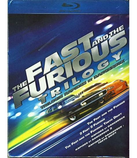 The Fast And The Furious Trilogy Blu Ray Disc 2009 6 Disc Set W