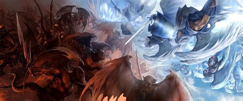 Battle Of Angels And Demons 335689artbitvadobrozloangelydemony