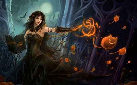 167 Witch Hd Wallpapers Backgrounds Wallpaper Abyss