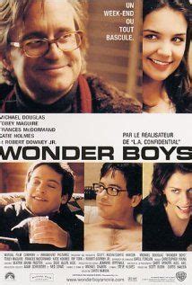 I have to believe i saw this movie a year or two after it came out, but i had no feelings of deja vu as i watched it, so perhaps not. Wonder Boys, a film by Curtis Hanson. This film got ...