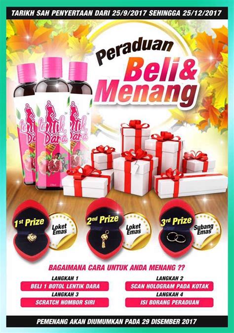 Update 2017 pada yang banyak email cik tom bertanyakan mengenai ebook menulis diatas, cik tom minta maaf link ebook telah dihentikan penjualan pada tahun 2016. Beli dan Menang Loket Emas - Lentik Dara