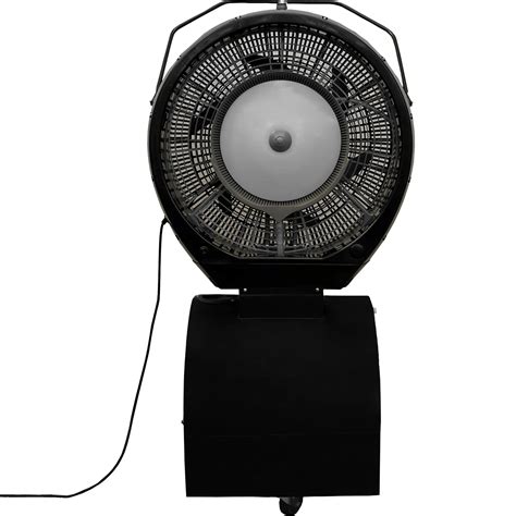 Ecojet By Joape Cyclone 737 Commercial Portable Misting Stand Fan W
