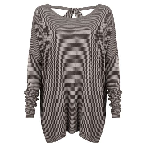 Hundreds of high quality knit fabrics for sewing clothes. Myrine Fawn Knit Top in Black