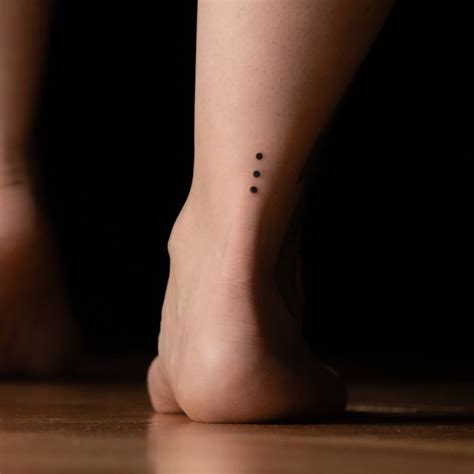 Three Dots In A Row Tattoo Meaning Explained Unraveling The Mystery Of