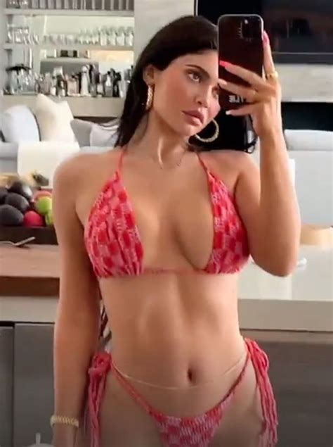 Kylie Jenner Flaunts Boobs And Famous Curves As She Slips Into Tiny