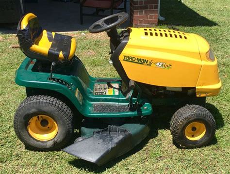 If you're looking for something flashy mowing lawns can be a hassle, why make it more difficult for yourself by using less than stellar equipment and machines that and won't get the job done? 42" MTD Yard-Man Riding Mower - Jersey Village/JV/Cypress ...