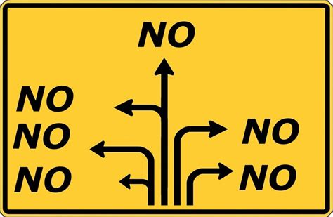 No Road Sign Drawing Free Image Download