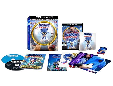 Sonic The Hedgehog 4k Bonus Stage Edition Steelbook Releasing In Time