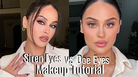 siren vs doe eyes makeup tutorial special announcement youtube