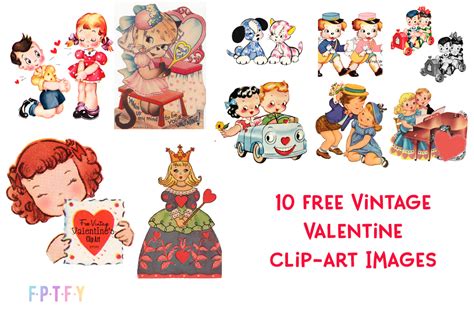 Free Valentines Clip Art Library