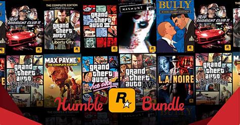Nuestro mas juegos populares incluir éxitos. RockStar Games Humble Bundle, el pack de juegos más loco ...