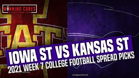 Iowa State Vs Kansas State Picks Against The Spread 2021 College Football Win Big Sports