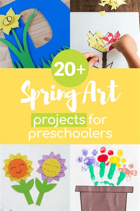 Of course, spring typically brings a fair amount of rainy days with it. 20+ Spectacular Spring Art Activities for Preschoolers