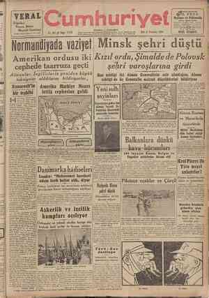 Cumhuriyet 4 Temmuz 1944 Gaste Arşivi
