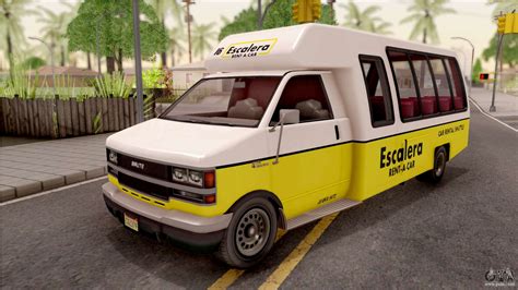 Looking for a charter bus quote? GTA V Brute Rental Shuttle Bus for GTA San Andreas