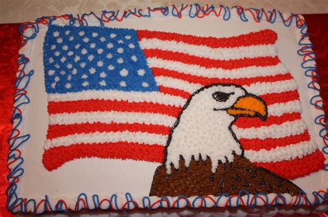 Recipe adapted from martha stewart (2006), this icebox cake is great to make for a cookout. Veterans Day cake | Festive (Cakes, cupcakes & deserts ...